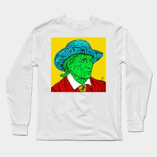 JEAN-HENRI FABRE ink and acrylic portrait Long Sleeve T-Shirt